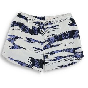 THE NORTH FACE Plus Size 3X ATHLETIC Graphic Print Shorts CLASS V Blue White NWT
